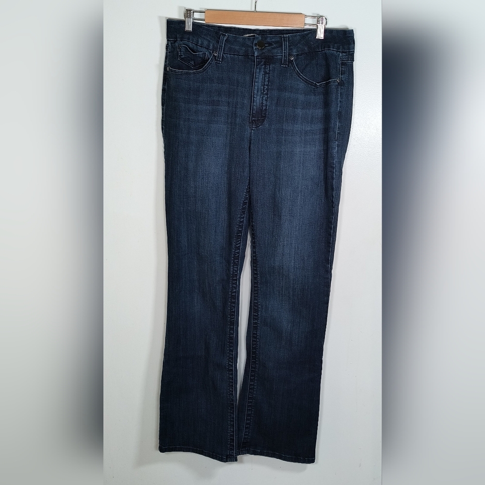 Seven7 Women's Deep Indigo Boot Cut Jeans Women's Size 14